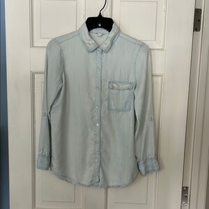 Joie SOFT Light Blue XXS Button-Up Shirt